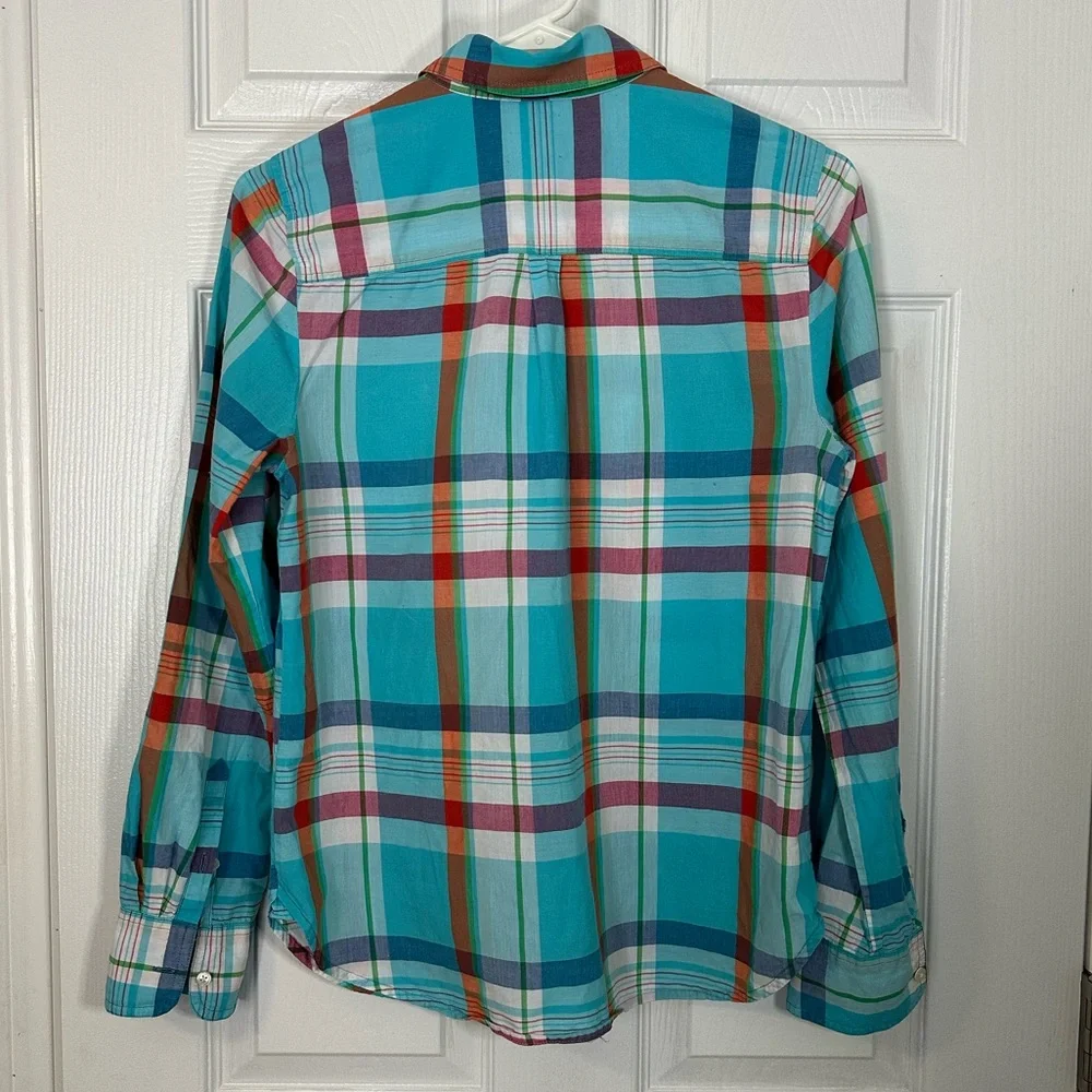J. Crew Multicolor Plaid Shirt